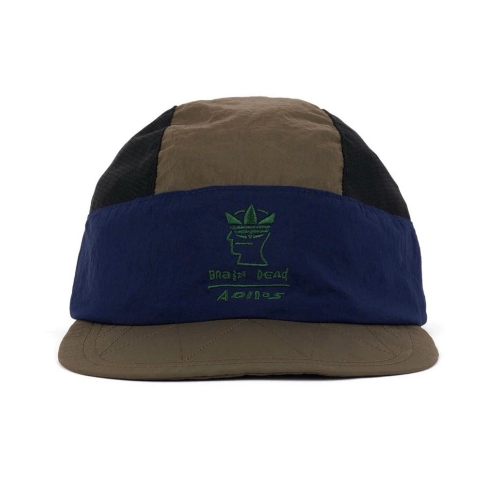 Brain Dead x Adidas Strap Back Hat Blue/Grey/Mesh Limited Edition